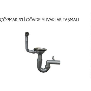 Donau Evye Çöpmak S Gövde Taşmalı Sifon