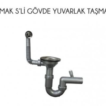 Donau Evye Çöpmak S Gövde Taşmalı Sifon