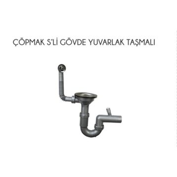 Donau Evye Çöpmak S Gövde Taşmalı Sifon
