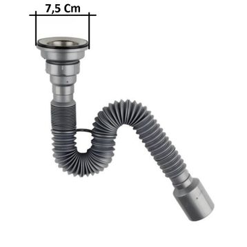 Donau Lüks Körüklü 50 mm Evye Lavabo Sifonu