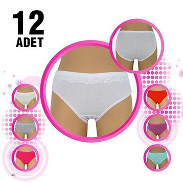 Dondeza 408 12'li Surdantelli Kız Çocuk Külot