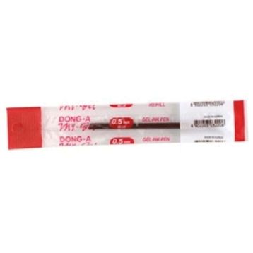 Dong-A 211130 Kırmızı Tükenmez Kalem Yedeği Mygel Jel 0.5 mm Tükenmez Kalem