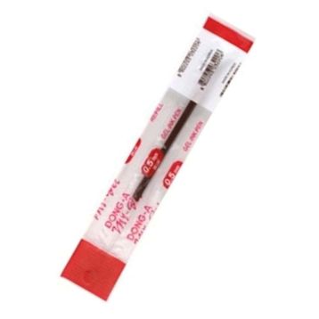 Dong-A 211130 Kırmızı Tükenmez Kalem Yedeği Mygel Jel 0.5 mm Tükenmez Kalem