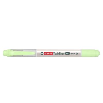 Dong-A Twinliner Soft No:05 Neon Sarı Fırçalı Fosforlu Kalem
