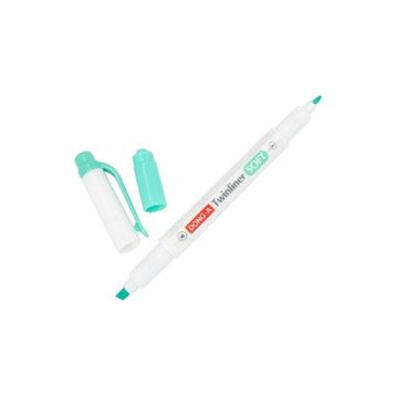 Dong-A Twinliner Soft No:55 Su Yeşili Fırçalı Fosforlu Kalem