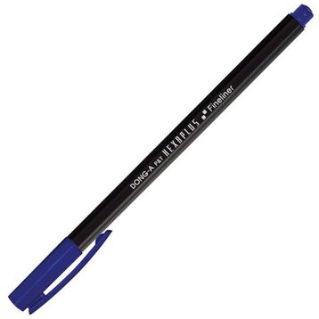 Donga Hexaplus Fineliner Fiber Lacivert Uçlu Kalem
