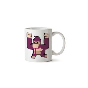 Donkey Kong Simple Artwork Baskılı Kupa