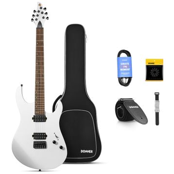 Donner DMT-100 Beyaz Elektro Gitar