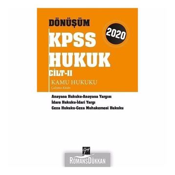 Dönüşüm Kpss Hukuk Cilt 2 Kamu Hukuku Çalışma Kitabı - Kolektif