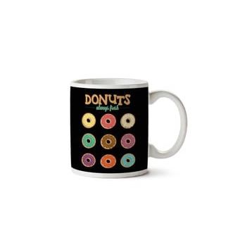Donuts Always Fresh Baskılı Kupa