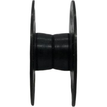 Donwei 270010(2HB) Düz Makine Metal Siyah Tırnaksız Masura