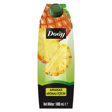 Dooy 1 lt Ananas Meyve Aromalı İçecek