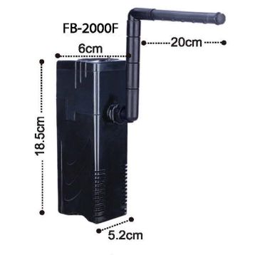 Dophin 400 L/h İç Filtre