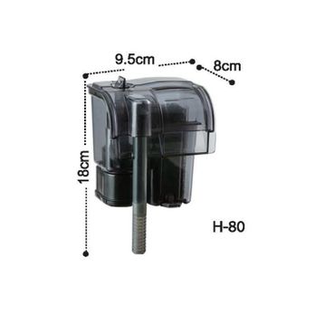 Dophin H-80 190 L/h Askılı Dış Filtre
