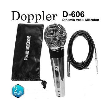 Doppler D-606 Dinamik Vokal Mikrofonu