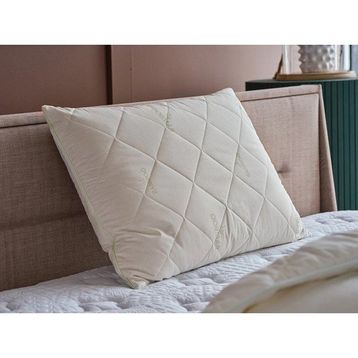 Doqu Home 50 x 70 cm Beyaz Festival Bambu Yastık