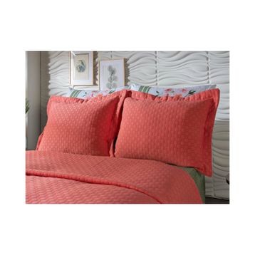 Doqu Home Beste Nar Çiçeği Çift Kişilik Yatak Örtüsü