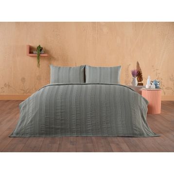 Doqu Home Calista Yeşil Tek Kişilik Pike Set