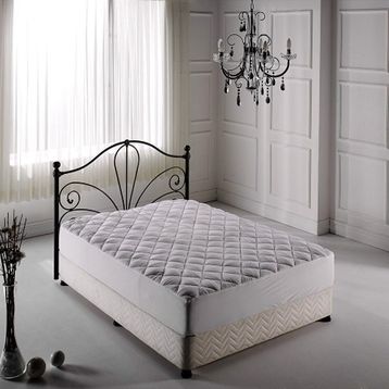 Doqu Home Comfyline Façalı 140x190 cm Sıvı Geçirmez Çift Kişilik Alez
