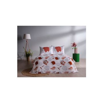 Doqu Home Melodi Karanfil Çift Kişilik Pike Seti