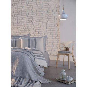 Doqu Home Special Çift Kişilik Gri Çeyiz Seti