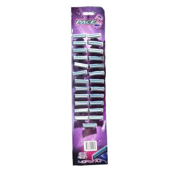 Dorco 25 Adet Pace 2 Çift Bıçaklı Oynar Başlıklı Tıraş Bıçağı