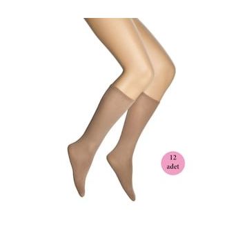 Dore 12 Adet Bronz 38 Mikro 70 Dizaltı Kadın Çorap