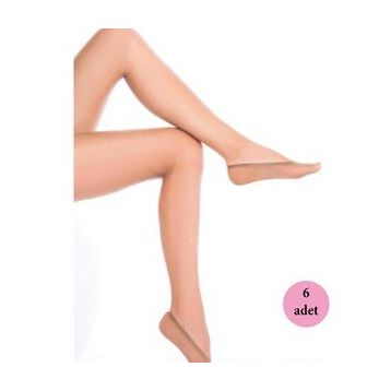 Dore 6 Adet Ten 57 Microfiber Suba Kadın Babet Çorap