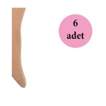 Dore Ten 57 6 Adet Masaj Kadın Çorap