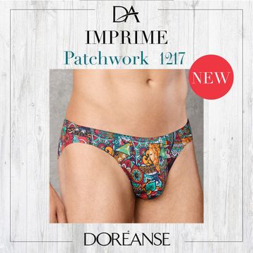 Doreanse 1217 Desenli Erkek Slip