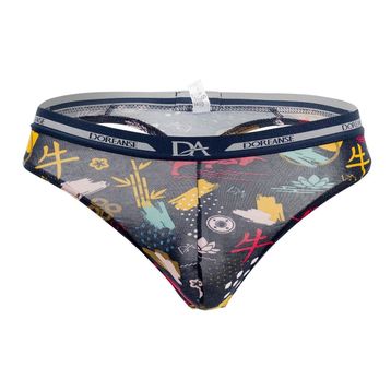 Doreanse 1264 Baskılı Renkli Erkek Modal Fantazi String Tanga