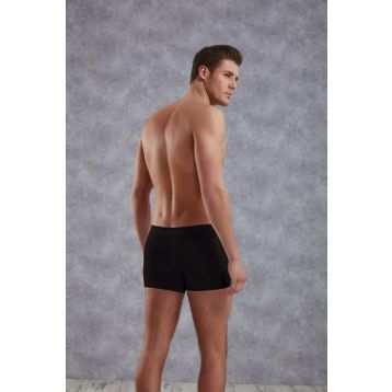 Doreanse 1510 Micro Modal Torbalı Normal Paça Siyah Erkek Boxer