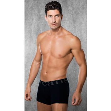 Doreanse 1777 Modal Torbalı Normal Paça Siyah Erkek Boxer