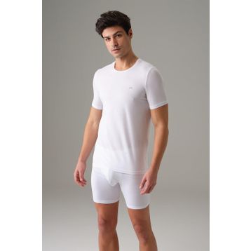 Doreanse 2531 Beyaz Erkek Koton Kumaş T-Shirt