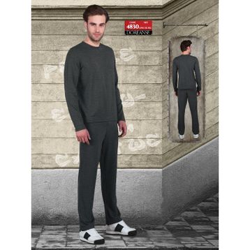 Doreanse 4830 Antrasit Erkek Pijama Takımı
