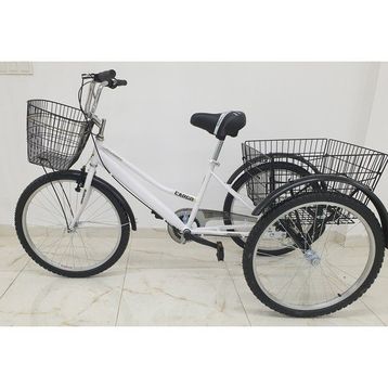 Dorello 2960 Cargo 24 Jant Bisikleti Üç Tekerlekli Sepetli Siyah Yük Bisikleti