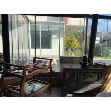 Dorello MF80 Fırınlı Soba