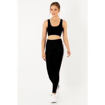 Doremi Active Sportive Çift Çizgili Tayt