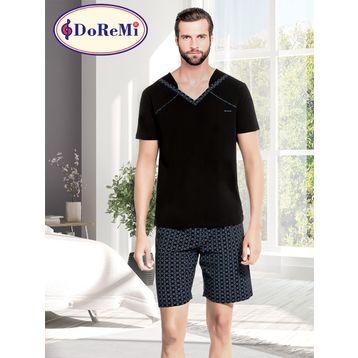 Doremi Kısa Kollu Erkek Pijama Takımı