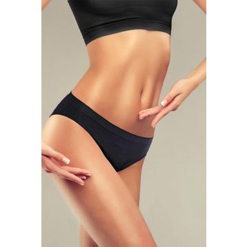 Doremi Seamless Siyah Kadın Slip