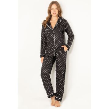 Doremi Viskon Düğmeli Pijama Takımı