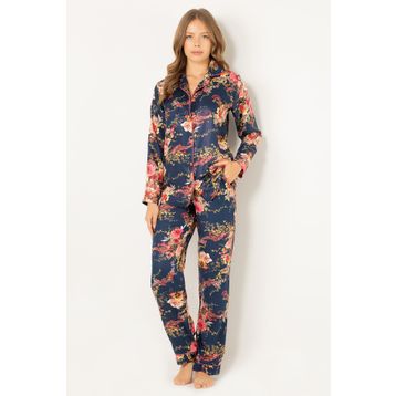 Doremi Viskon Düğmeli Pijama Takımı
