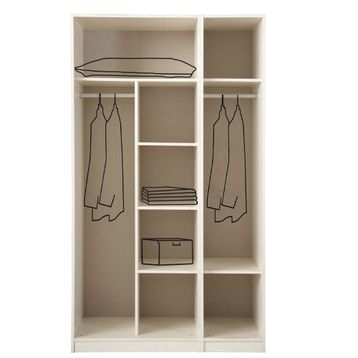 Doressa Boho 3 Kapılı Gardırop
