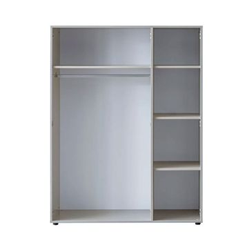 Doressa Bony Grey 3 Kapılı Gri Gardırop