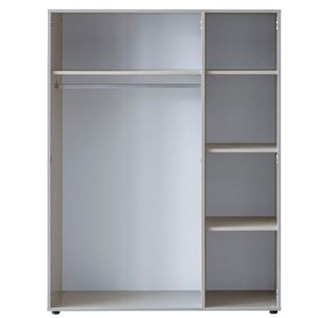 Doressa Bony Grey 3 Kapılı Modüllü Gardırop
