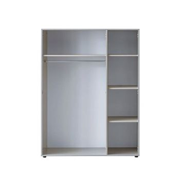 Doressa Bony Grey 5 Kapılı Gri Gardırop