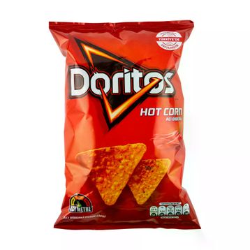 Doritos 130 gr Süper Boy Hot Corn Acı Biberli Mısır Cipsi