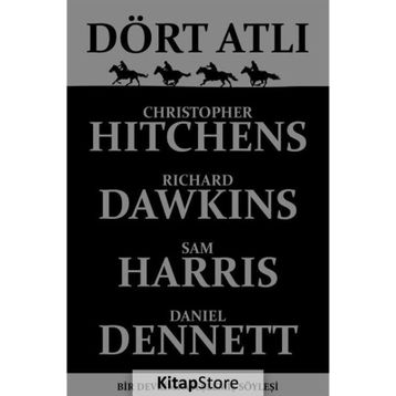 Dört Atlı Ciltli Christopher Hitchens-Richard Dawkins-Sam Harris