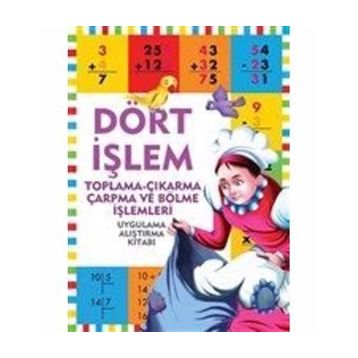 Dört İşlem-Uygulama Alıştırma Kitabı-Kolektif