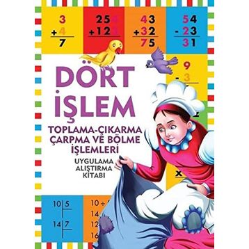 Dört İşlem-Uygulama Alıştırma Kitabı-Kolektif